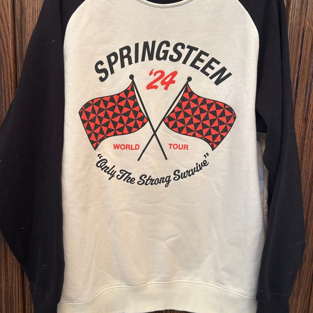 Springsteen '24 World Tour Sweatshirt Sz M